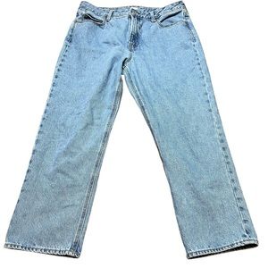 Old Navy Light Wash Straight Leg Jeans Size 12 Women